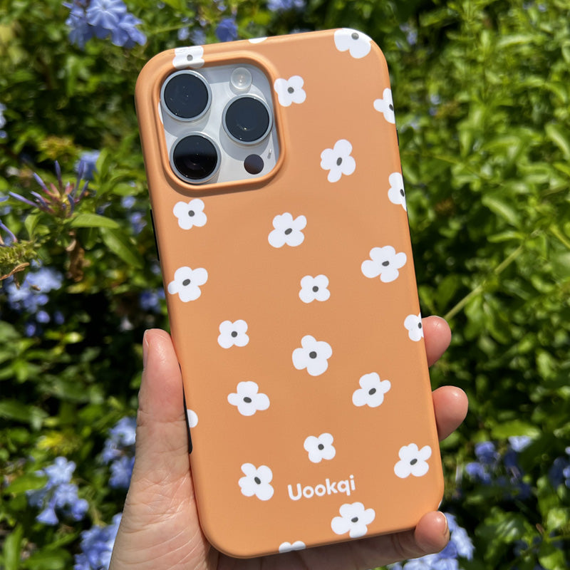 Caramel Bloom -MagSafe Compatible Case for iPhone 16/15/14/13