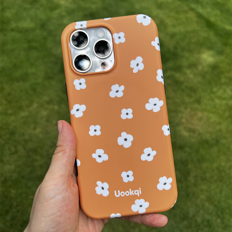 Caramel Bloom -MagSafe Compatible Case for iPhone 16/15/14/13