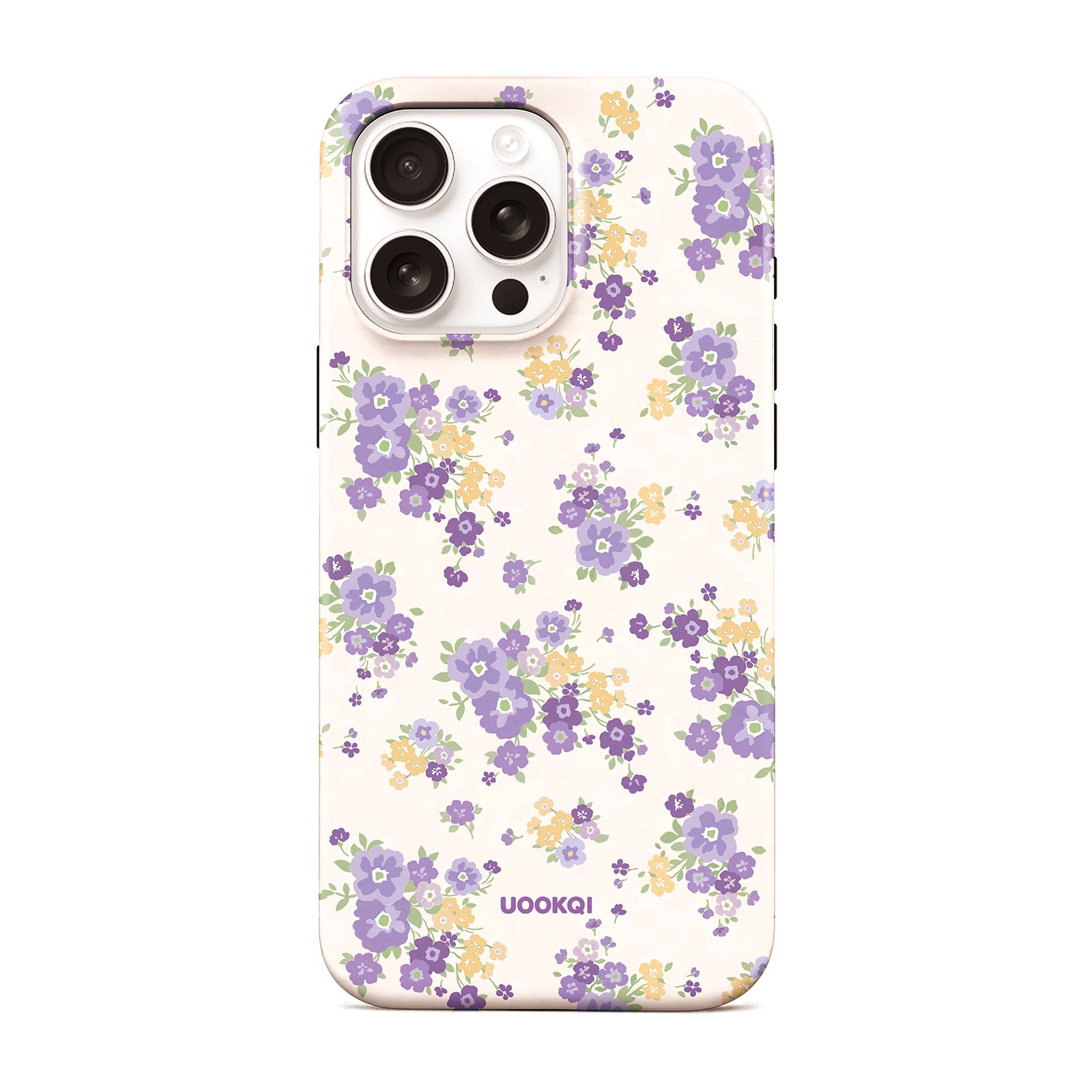 Violet Whisper – iPhone 16/15/14/13용 MagSafe 호환 케이스