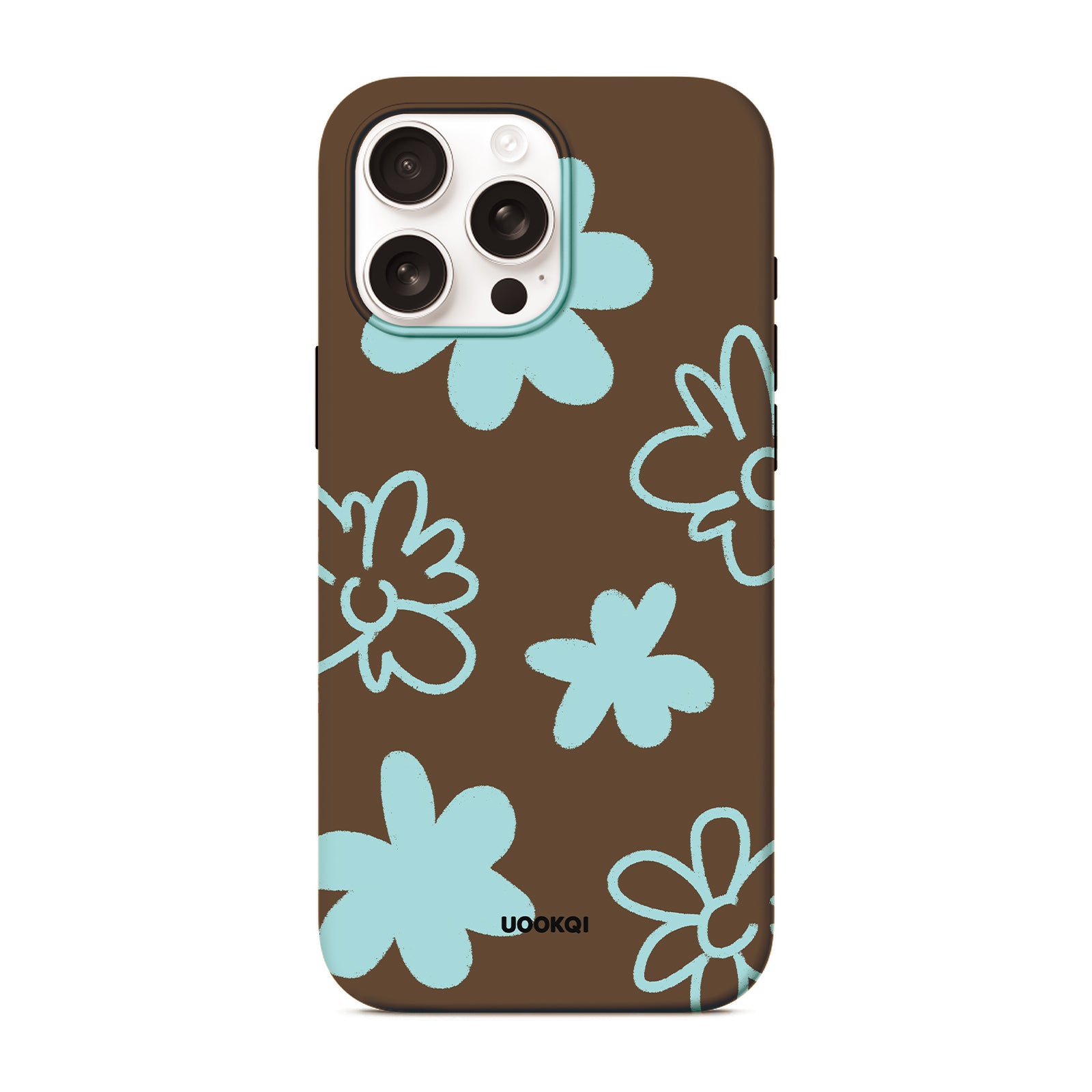 เคส Choco Mint Petals - MagSafe Compatible สำหรับ iPhone 16/15/14/13