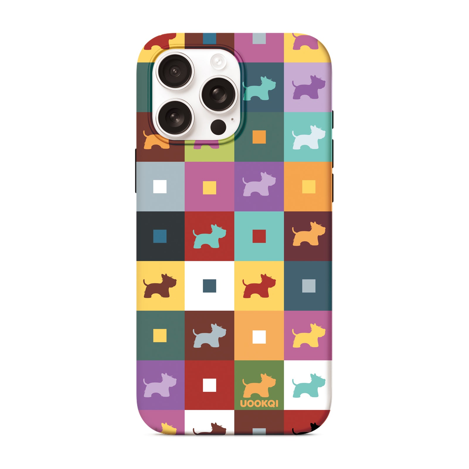 Color Block Bark – MagSafe Compatible Case for iPhone 16 /15 / 14 / 13