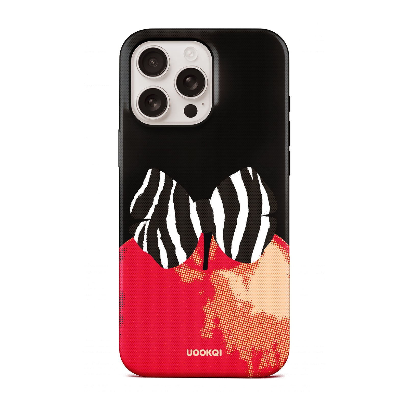 Zebra Kiss – iPhone 16/15/14/13용 MagSafe 호환 케이스