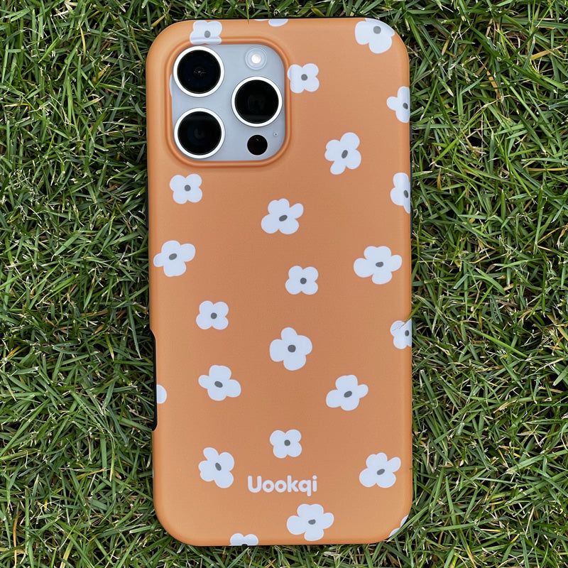 Caramel Bloom -MagSafe Compatible Case for iPhone 16/15/14/13
